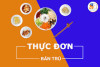 Thực đơn bán trú từ ngày 5/1 đến ngày 9/1/2026