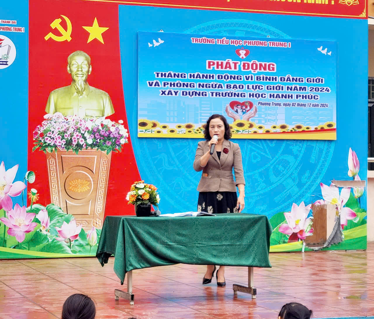 HƯỞNG ỨNG “THÁNG HÀNH ĐỘNG VÌ BÌNH ĐẲNG GIỚI VÀ PHÒNG NGỪA ,ỨNG PHÓ VỚI BẠO LỰC TRÊN CƠ SỞ GIỚI ” NĂM 2024